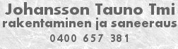 Johansson Tauno Tmi logo
